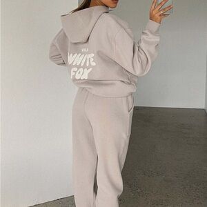 White Fox Offstage Moon Sweatpants